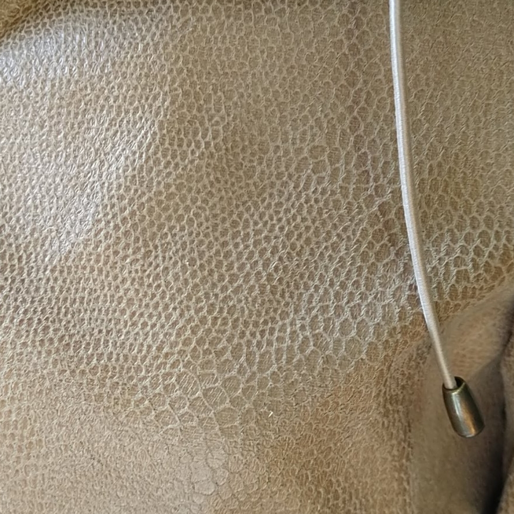 Ruby Rd Tan Faux Leather Light Weight Jacket - Picture 7 of 11